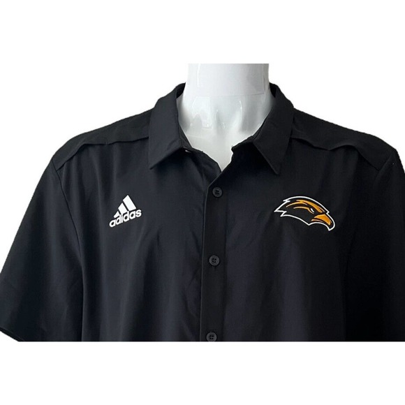 Adidas Shirt Button Men Size XL University Of Southern Mississippi Team NCAA - Picture 4 of 4